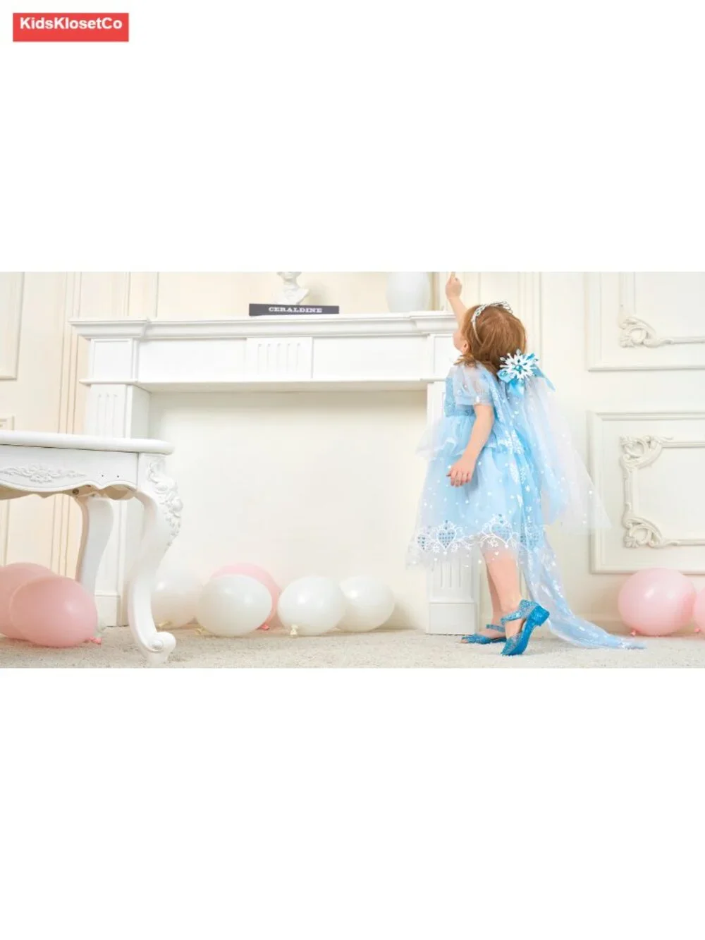 Princess Jelly Flats Shoes Girls Birthday Party Heels Cosplay Sandals Toddler